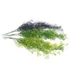 3pcs Artificial Reptile Plants Reptiles Terrarium Leaves for Lizards Geckos