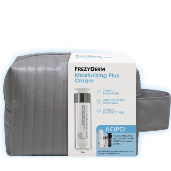 Frezyderm Moisturizing Plus Cream 30+, 50ml & FREE Mild Wash