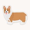 Vinyl Dog Sticker - choose from assorted breeds:_Corgi