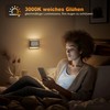 JandCase JandCase Nachtlicht Steckdose, Nachtlicht mit D?mmerungssensor, dimmbares Nachtlicht 30/60/100LM,