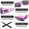 URUMQI Polarized Sunglasses Fit Over Glasses for Men Women, Wrap-around