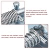 sourcing map Barrel Bolt Latch, 1Pcs 12x220mm - Carbon Steel