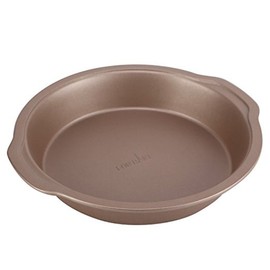 9" Pizza Pan Plate Round Tray Carbon Steel Bakeware Baking Non Stick Deep Dish