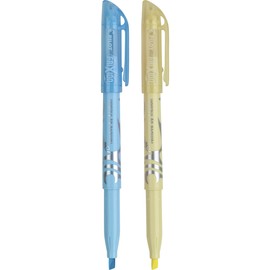 PILOT FriXion Light Pastel Collection Erasable Highlighters, Chisel Tip, Assorted Color Inks, 2-Pack (46541)