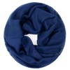 Gloop 01122-01123-P Women's Elegant Plain Loop Scarf, Tube Scarf, Plain