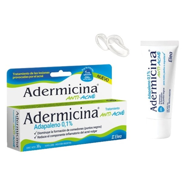 Adermicina Anti-Acne Gel for the Face Chest & Back Gel Anti-Acné, 30 g / 1.05 oz