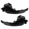 TRQ Front Inner Fender Liner Set Compatible with 2015-2017 Nissan