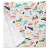 Baby Elephant Ears Large Pram/Crib Blanket Wrap - Vroom Design