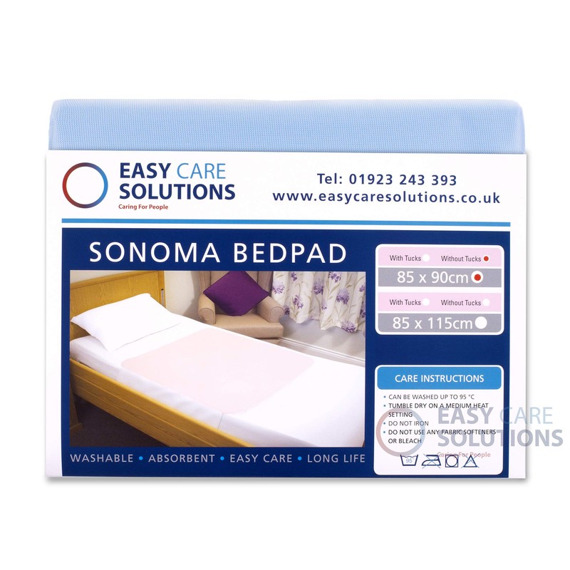 Easy Care Solutions | Washable Bed Pad Protector | Without