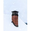 Hahaemall Chimney Cap, 10" x 19" Chimney Cover, Chimney Rain