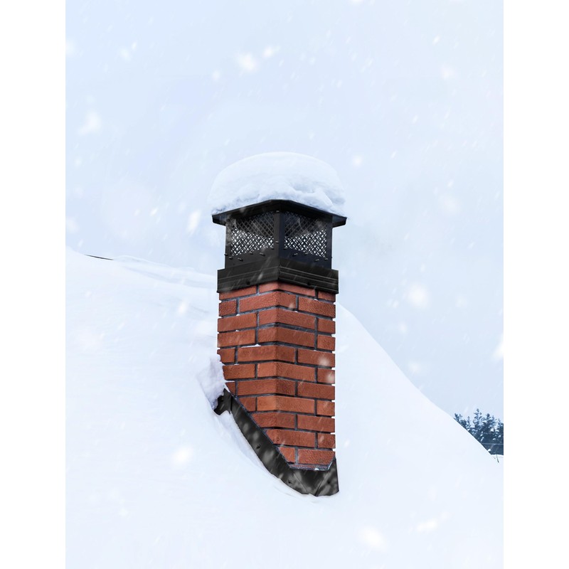 Hahaemall Chimney Cap, 10" x 19" Chimney Cover, Chimney Rain