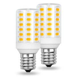 BROLSKUN Kei D28x Kel 2816x Light Bulb 4w 5304522314 Refrigerator LED Light Bulb Compatible for Frigidaire Refrigerator Light Replacement E17 Base Freezer Bulb 2 Count