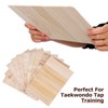 SEWACC 10pcs Versatile Taekwondo Breaking Boards Lightweight Performance Planks for