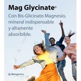 Metagenics Mag Glycinate Bis-glicinato De Magnesio 120 Tabs Sin Sabor                                                                                 