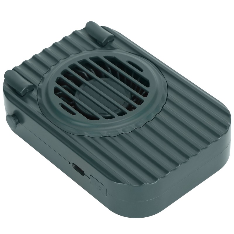 Mini Neck Fan Creative USB Portable HandsFree Wearable Lazy Hanging