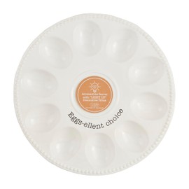 Mud Pie Deviled Egg Tray; 10" dia