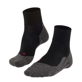 FALKE TK5 Men's Wool Short Hiking Socks Light Padding Anti-Bubble Trekking Socks Short Thin Breathable Quick-Drying Climate Regulating Odour-Inhibiting Wool Functional Material 1 Pair