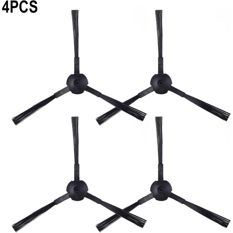 Paquete de 4 cepillos laterales para aspiradora Zaco V5s Pro