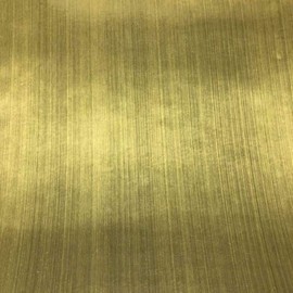 24" x 10 ft Roll of GOLD(CHROME Brushed) Adhesive-Backed Vinyl for Craft Cutters, Punches and Vinyl Sign Cutters