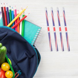 Operitacx Pack of 60 British Flag Pencils Union Jack Flag Pencils with Eraser Patriotic Pencils for Kids Party Gifts Office Back to School