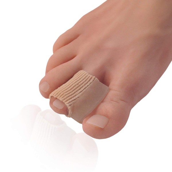 Dr. Frederick's Original 2 Piece Fabric Toe Separators - Bunion Relief Toe Spacer Set - 1 Pair Fabrigrip Toe Protectors - For Men & Women