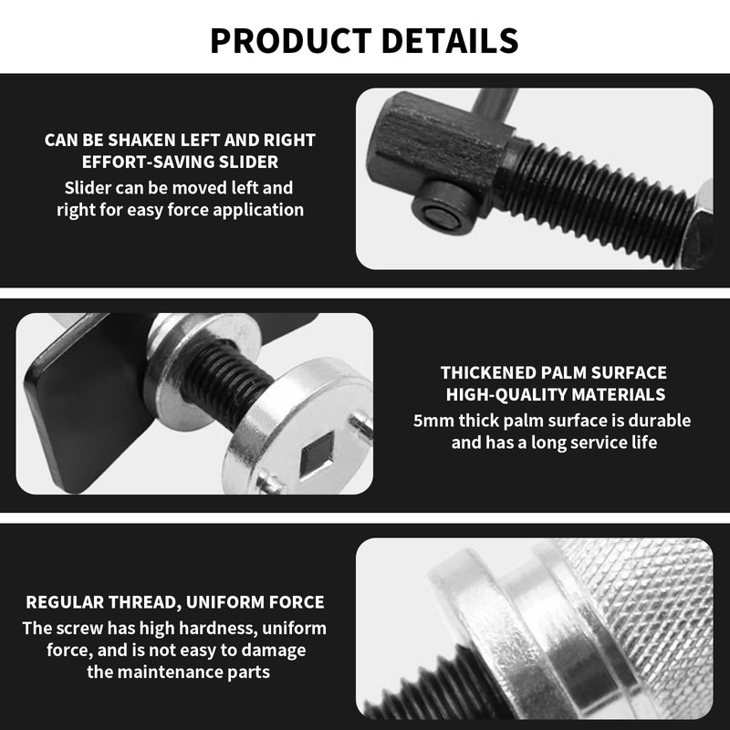 TKSE Car Brake Tool Set, Universal Disc Brake Pad Brake