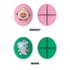 Solomon Shoji BT21 Cable Mascot Ver.2 JELLY CANDY (RJ) CABLE