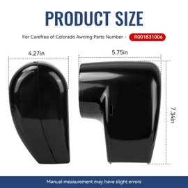 R001831006 Rv Awning End Cap Fit for Carefree of Colorado Awning Parts