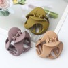 NAKANOYA Hair Claw 1 Piece Plastic Resin Hair Claw Vance