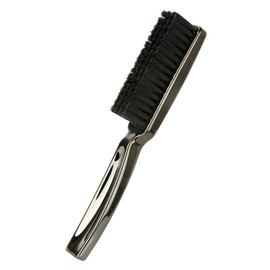 STYLANCE Boar Bristle Hair Brush for Men, for Thick & Fine Hair Smoothing, Detangling, Styling, Beard Straightens (Silver)