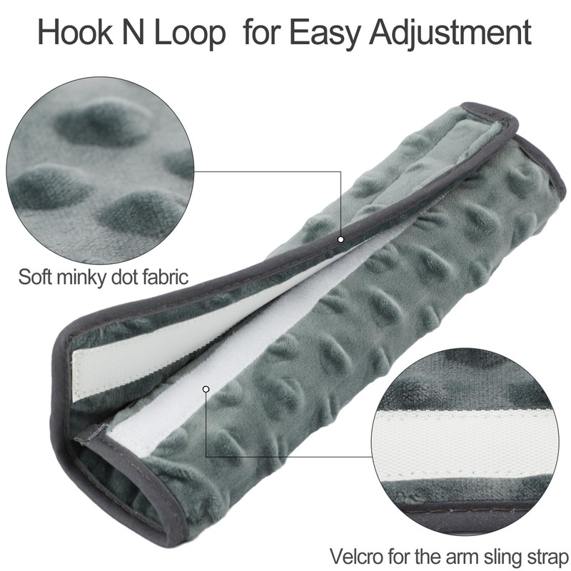 HapiPoppy 2Pcs Arm Sling Padding for Neck Arm Sling Strap