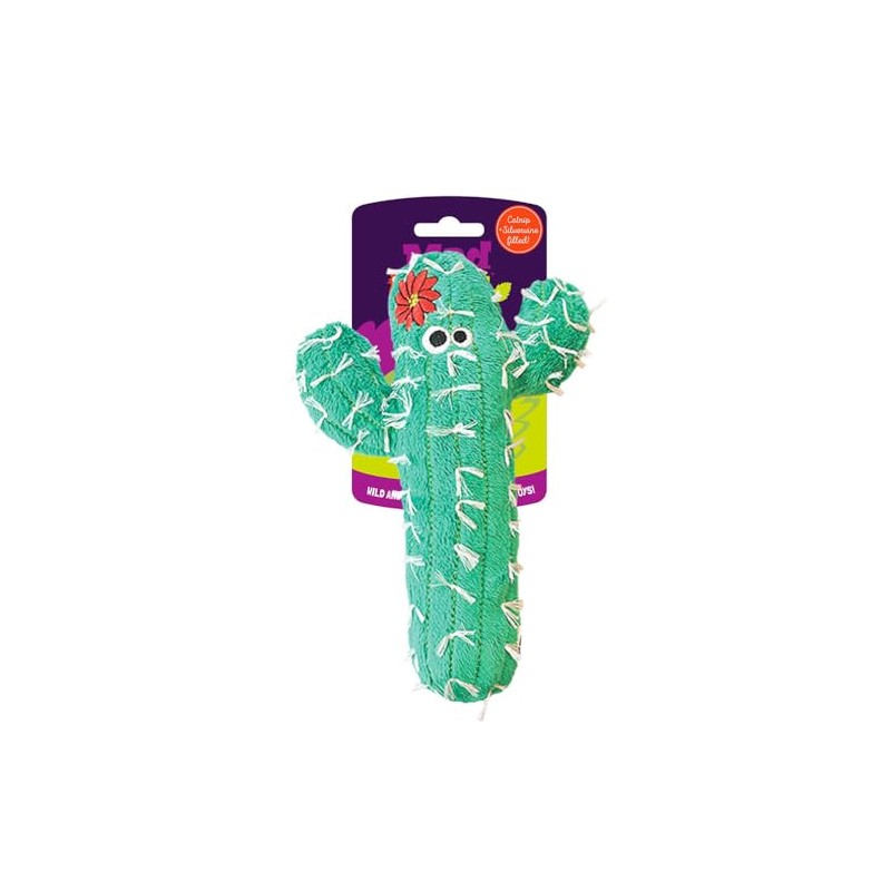 Mad Cat, Catty Cactus Kicker Cat Toy, 1 Count