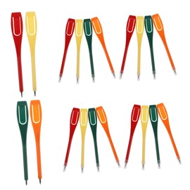 KOMBIUDA Golf Tournaments Essential: 20pcs Plastic Scoring Pencils Mini Golf Ball Marker Pens Clip Fans