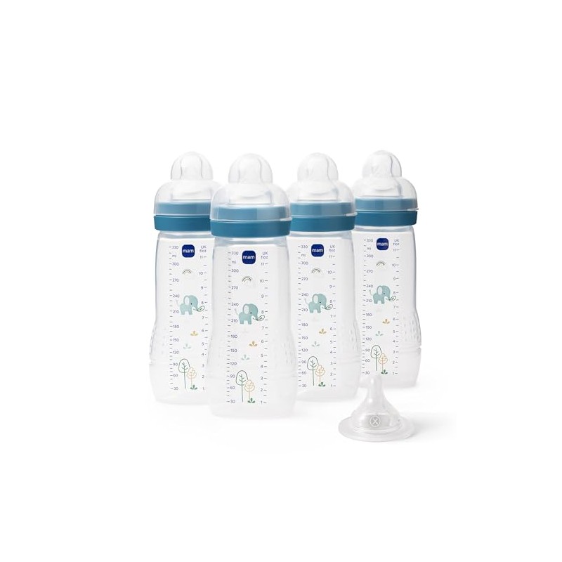 MAM Easy Active Bottles | 4 Pack (4 x 330ml)
