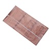 Alipis Natural Wood Grain Rectangle Tablecloth Set 4pcs for Wedding