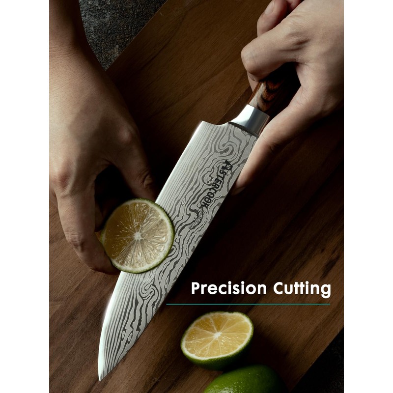 Astercook Chef Knife, 8 Inch Professional Kitchen Chef Knife, German