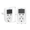 Orno WAT-419(GS) Electricity Meter for Socket, Energy Cost Meter with