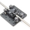Zeberoxyz 300mm 4080U Z-axis Screw Slide Table Linear Actuator Kit