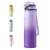 Enerbone 32 oz Insulated Water Bottle, Stainless Steel Bottle with
