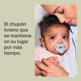 Tommee Tippee Chupón Ultra-Light Silicón 6-18m 4 Pzs Una Sola Pieza