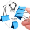 Binder Clips - Assorted Sizes 100 Count, X Large, Large,