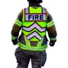 FIRE NINJA - Ultrabright Safety Fire Vest | Class 2