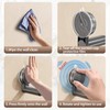 Hanger Organizer Stacker, 2 Pack Suction Cup Self-Adhesive Extendable Garment