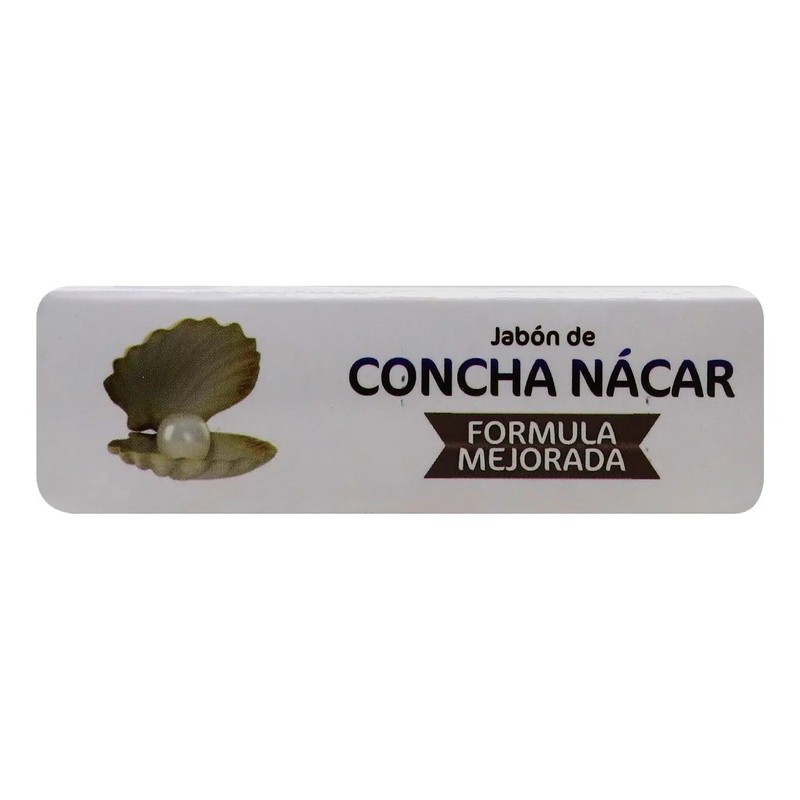 Jabón Karla Di Concha Nácar Barra 100g Orgánico Para Rostro