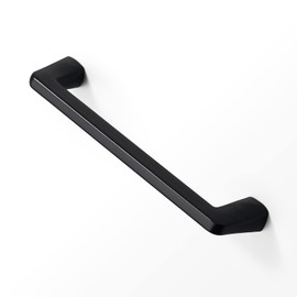 AHOSAR 3-3/4 Inch Kitchen Cabinet Handles Matt Black Cabinet Pulls Bedroom Dresser Drawer Pulls and Furniture Hardware for Bathroom Cupboard Door, 1 Pack Handles