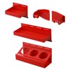 AIRTOON Magnetic Toolbox Tray Set, 4-Piece Magnetic Tool Box Holder,