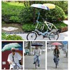 Bicycle Umbrella Holder, Umbrella Stand, 360° Rotation, Foldable, Height Adjustable,