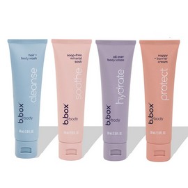 B.Box Baby Bath + Skin Care Minis 60mL x 4 Packs