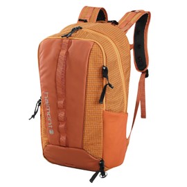 Haimont 25L Hiking Backpack with Chest Strap, Travel Daypack with Compartments, Water Resistant Day Pack for Men Women for Outdoor, Commuter, Plaid Orange