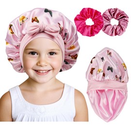 Kids Bonnets for Girls, Silk Bonnet for Kids,Toddler Bonnet for Sleeping Kids